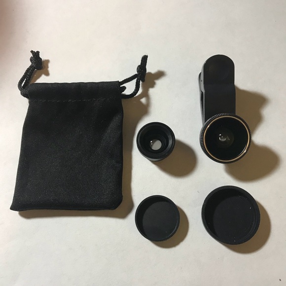 Two Fisheye Lens Set with Black Dust Bag - Picture 3 of 5